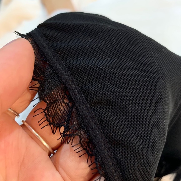 Garage Black Lace Bodysuit - Picture 4 of 8